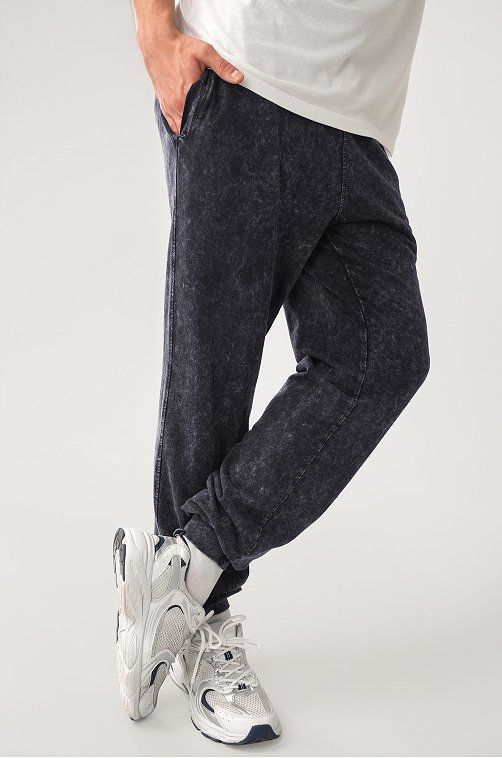 Мужские брюки из футера двухнитки Happyfox