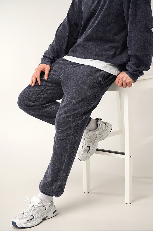 Мужские брюки из футера двухнитки Happyfox