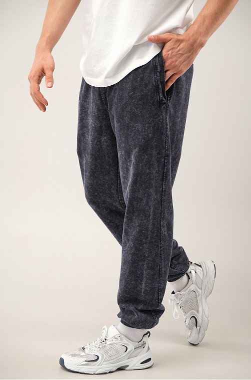 Мужские брюки из футера двухнитки Happyfox