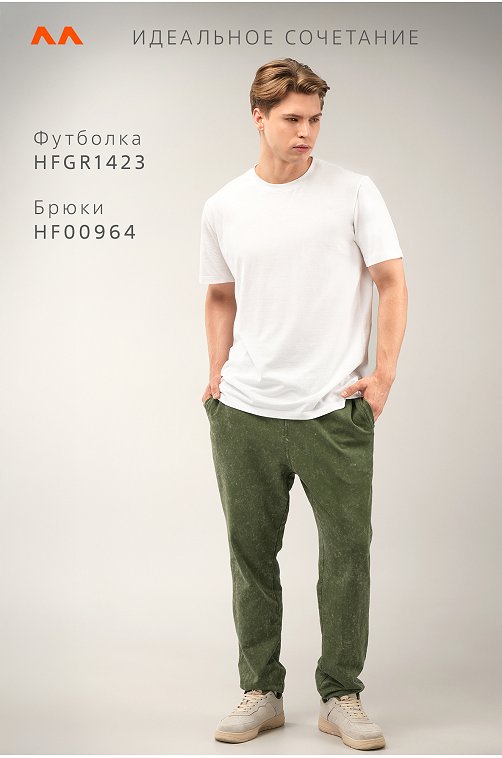 Мужские брюки из футера двухнитки Happyfox