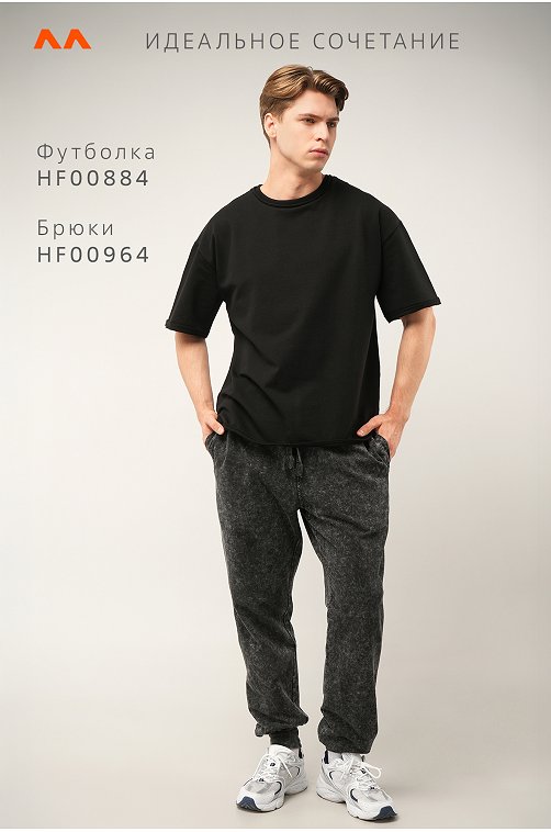 Мужские брюки из футера двухнитки Happyfox