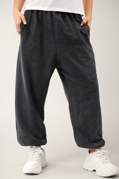 Женские брюки из футера двухнитки Happyfox