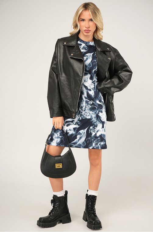 Женское платье-футболка оверсайз Happyfox