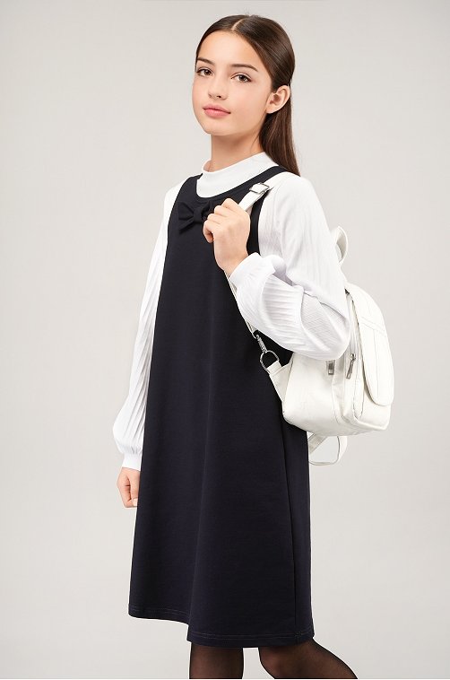 Сарафан для девочки из футера Happyfox