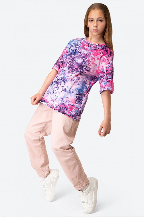 Детская футболка оверсайз Happyfox