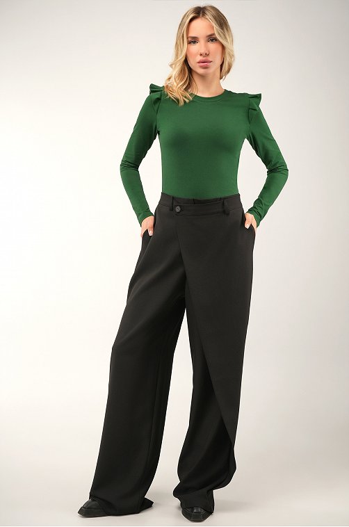 Женский лонгслив с крылышками Happyfox