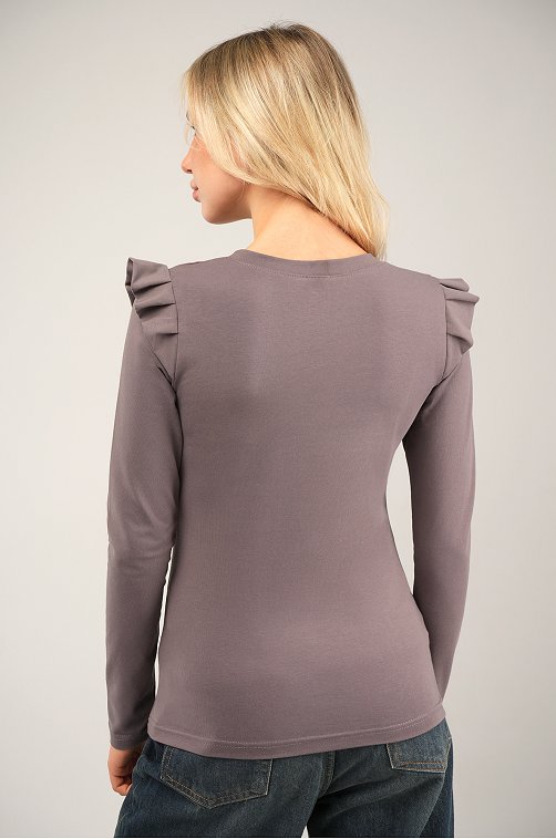 Женский лонгслив с крылышками Happyfox