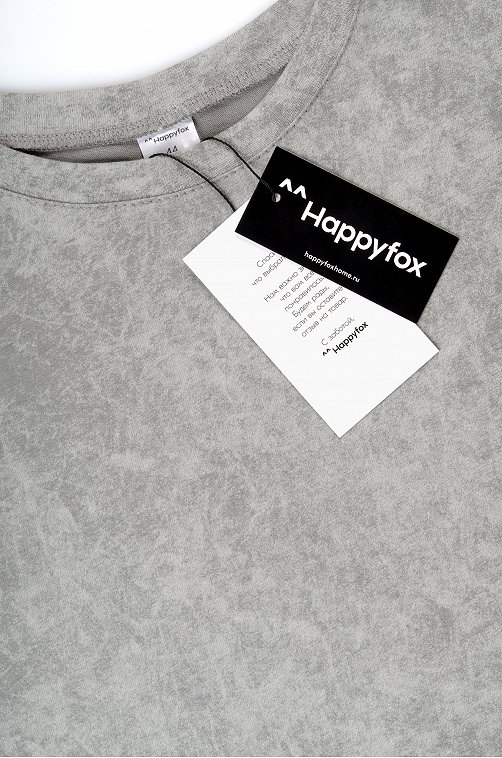 Женский лонгслив оверсайз Happyfox