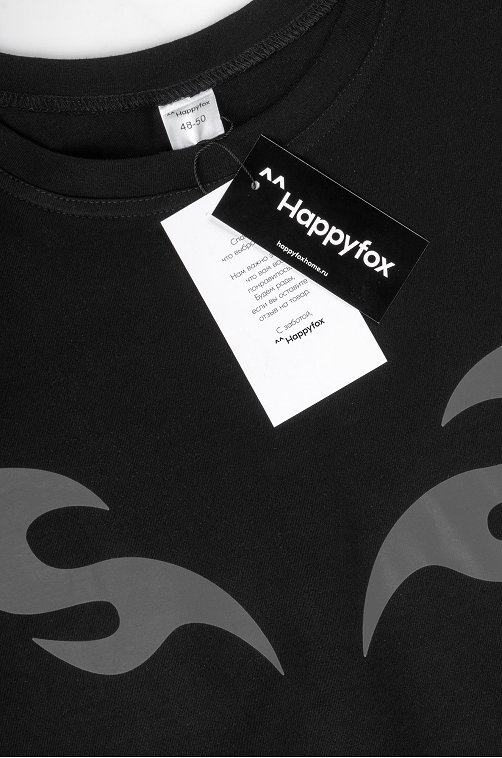Мужская футболка оверсайз Happyfox