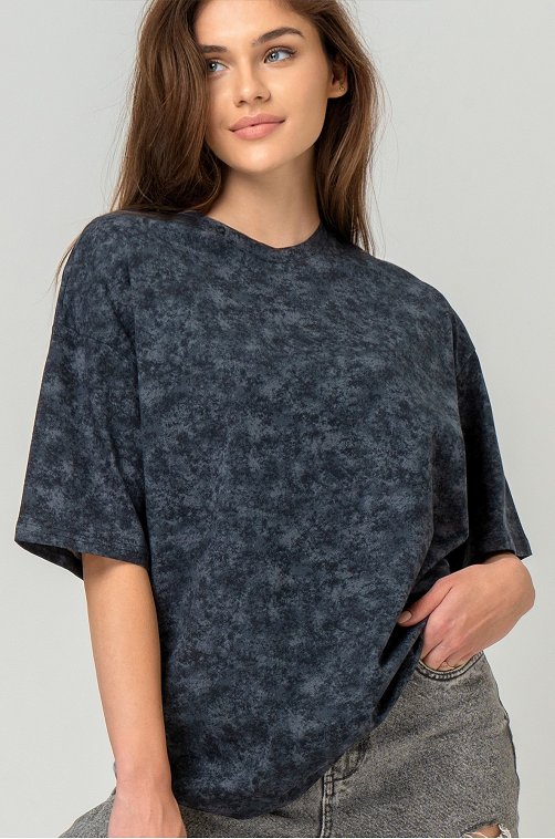 Футболка унисекс оверсайз Happyfox