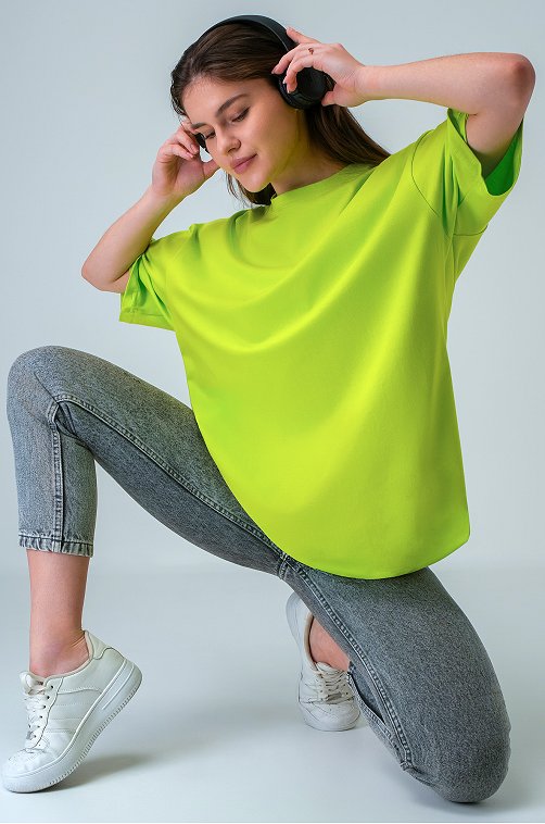 Футболка унисекс оверсайз Happyfox