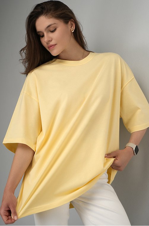 Женская футболка оверсайз Happyfox