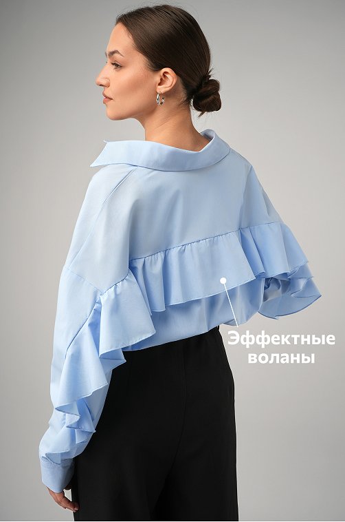 Женская нарядная рубашка с длинным рукавом Happyfox