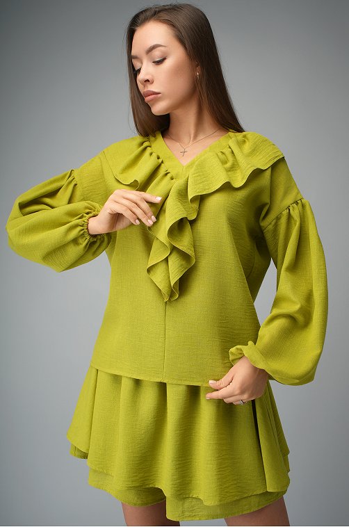 Женский льняной костюм Happyfox