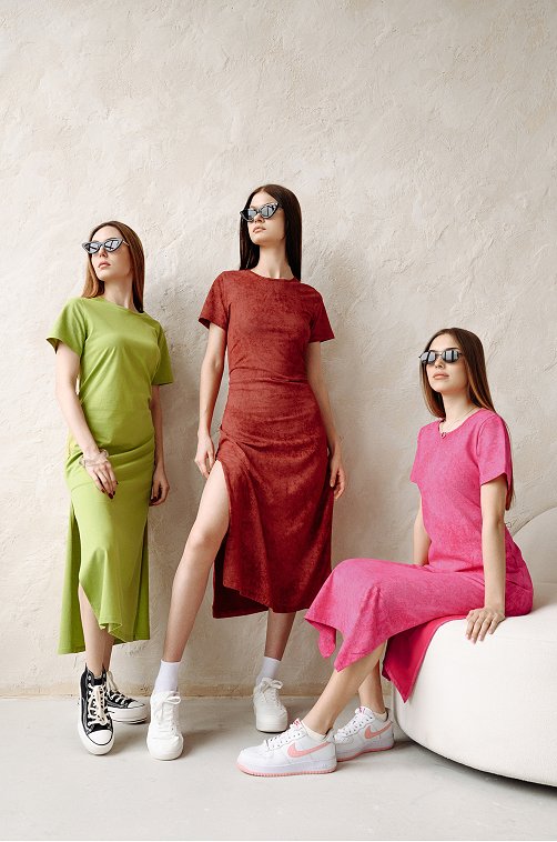 Женское платье-футболка Happyfox