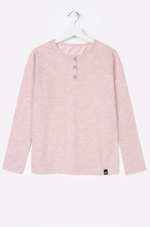 Лонгслив детский с пуговицами Happyfox