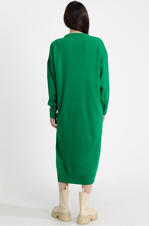 Женское удлиненное платье-свитер Happy Fox