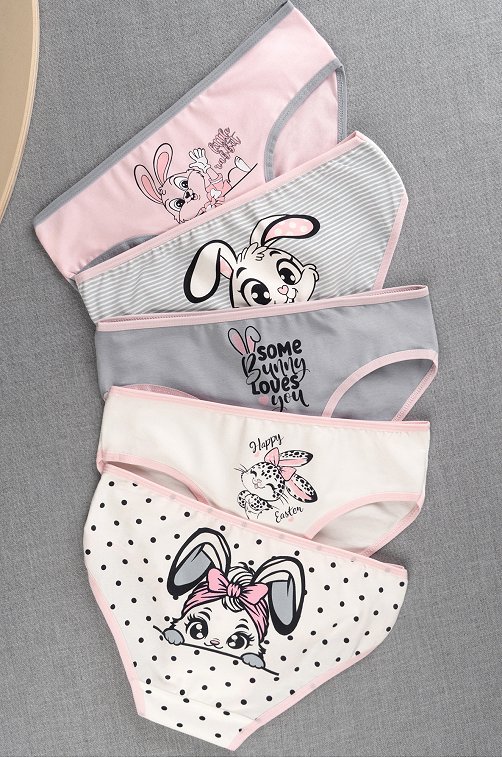 Трусы для девочки 5шт. Happyfox