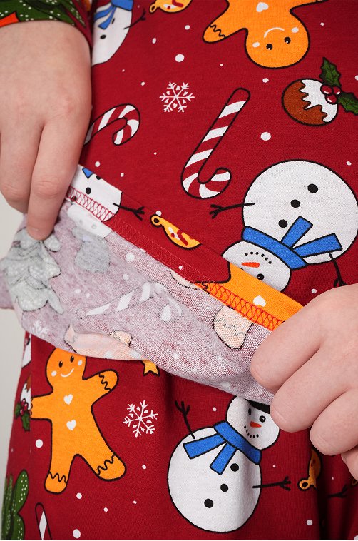 Детская новогодняя пижама Happyfox