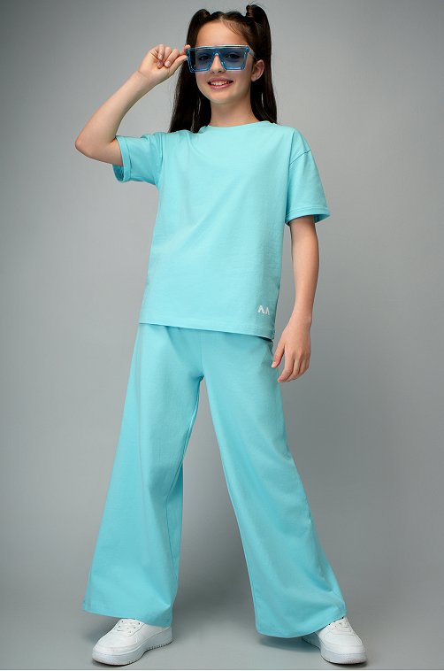 Костюм для девочки с брюками палаццо Happyfox