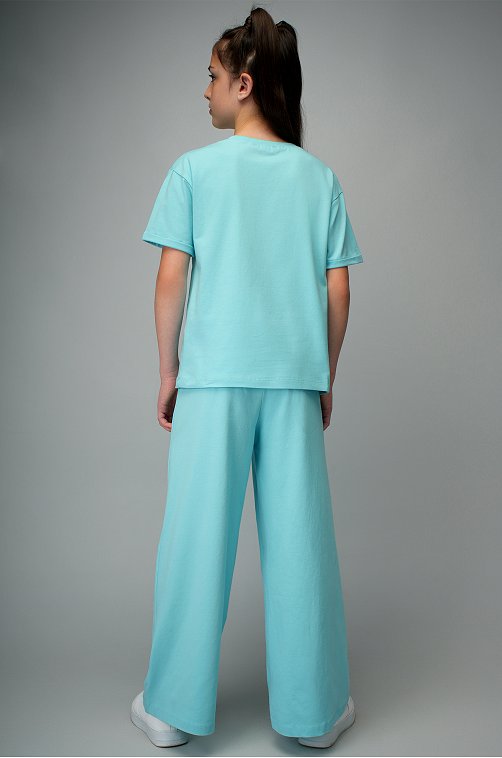 Костюм для девочки с брюками палаццо Happyfox