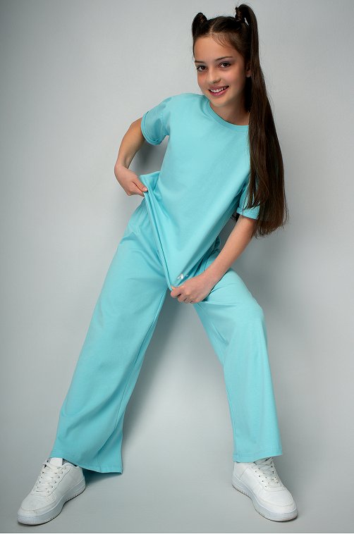 Костюм для девочки с брюками палаццо Happyfox