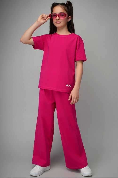 Костюм для девочки с брюками палаццо Happyfox