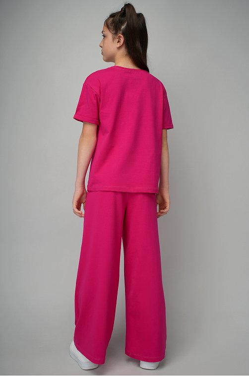 Костюм для девочки с брюками палаццо Happyfox