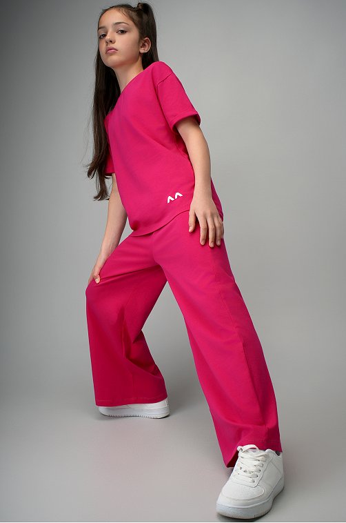 Костюм для девочки с брюками палаццо Happyfox