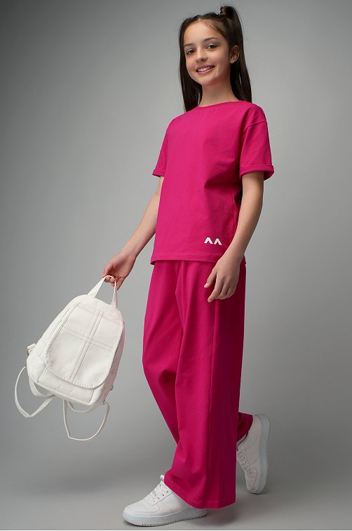 Костюм для девочки с брюками палаццо Happyfox