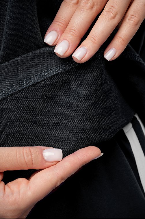 Женский костюм оверсайз из футера двухнитки Happyfox