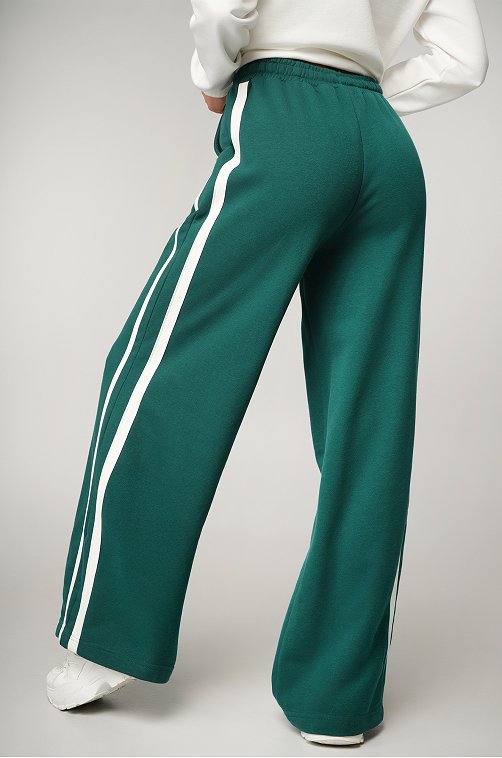 Женские брюки из футера двухнитки Happyfox