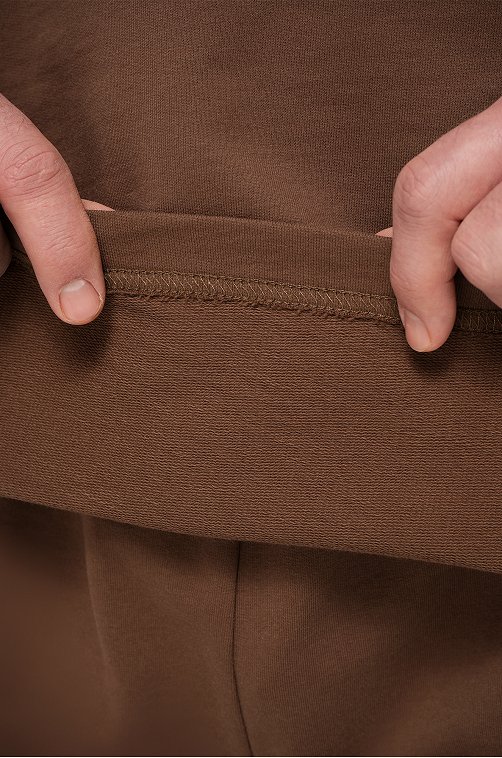 Мужской костюм оверсайз из футера двухнитки Happyfox