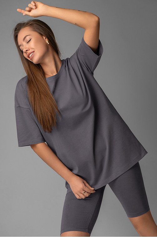 Женский костюм оверсайз Happyfox