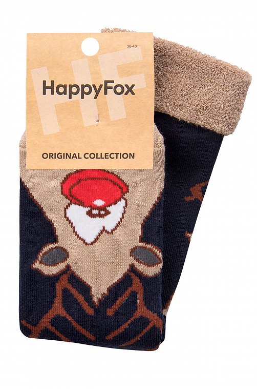 Махровые носки Happy Fox