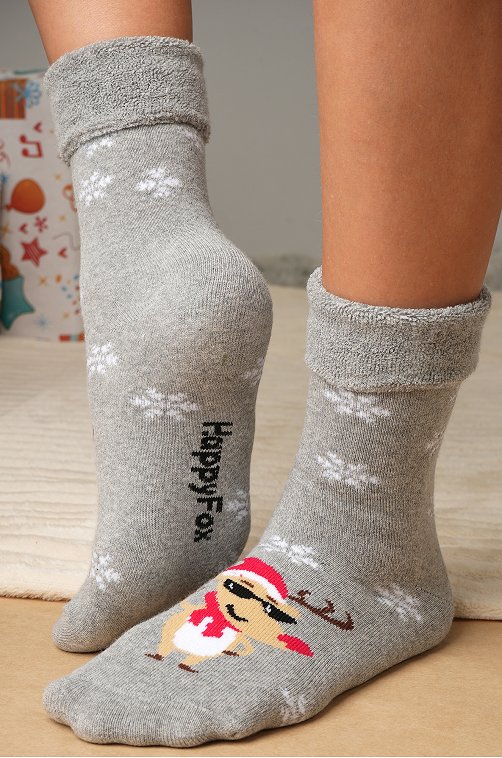 Махровые носки Happyfox