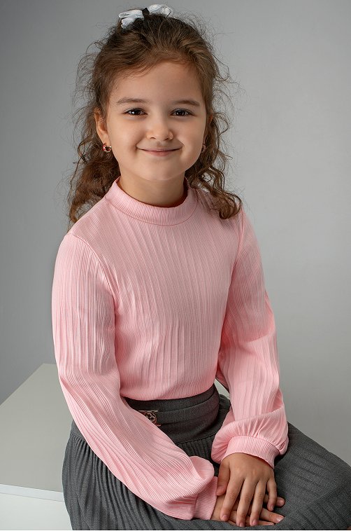 Блузка для девочки с длинным рукавом Happyfox