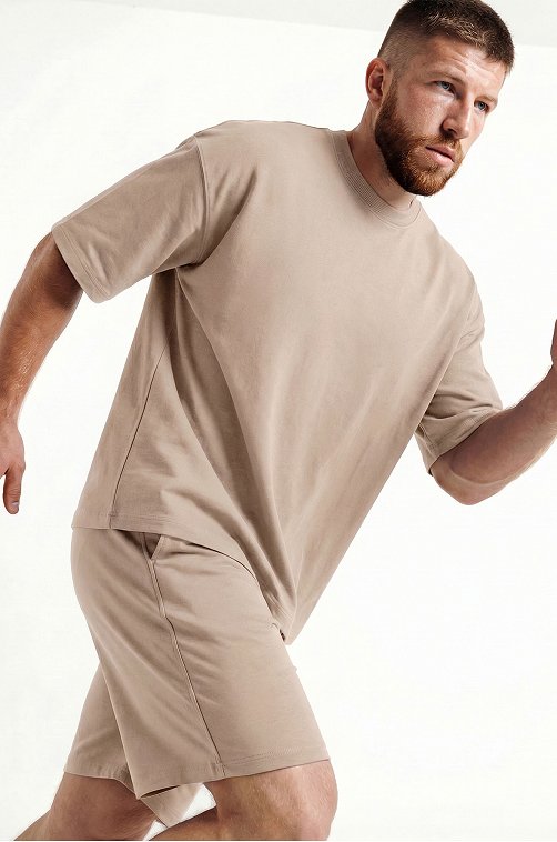 Мужской костюм из футера с шортами Happyfox