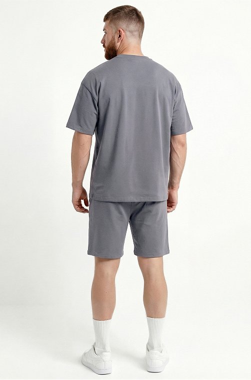 Мужской костюм из футера с шортами Happyfox