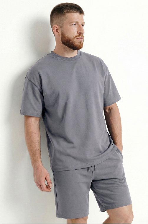 Мужской костюм из футера с шортами Happyfox