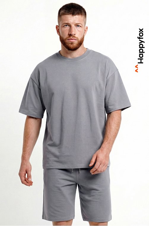 Мужской костюм из футера с шортами Happyfox