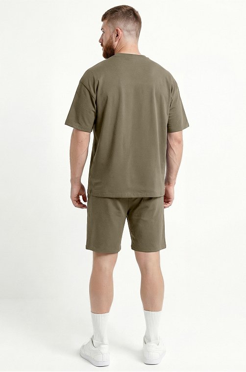 Мужской костюм из футера с шортами Happyfox