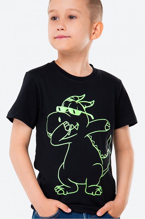 Детская хлопковая футболка Happyfox