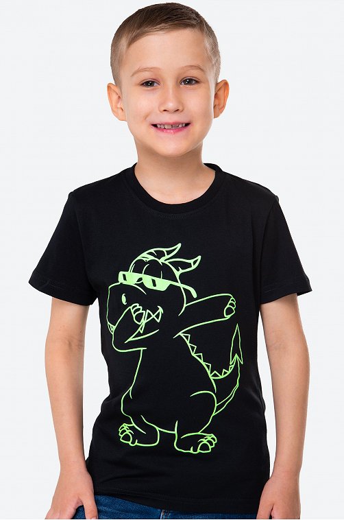 Детская хлопковая футболка Happyfox