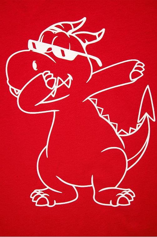 Детская хлопковая футболка Happyfox