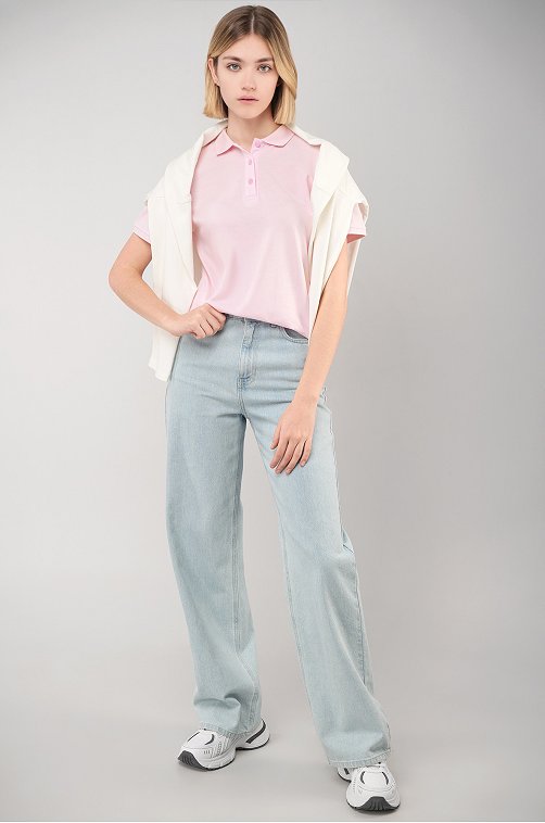 Женская блузка поло Happyfox