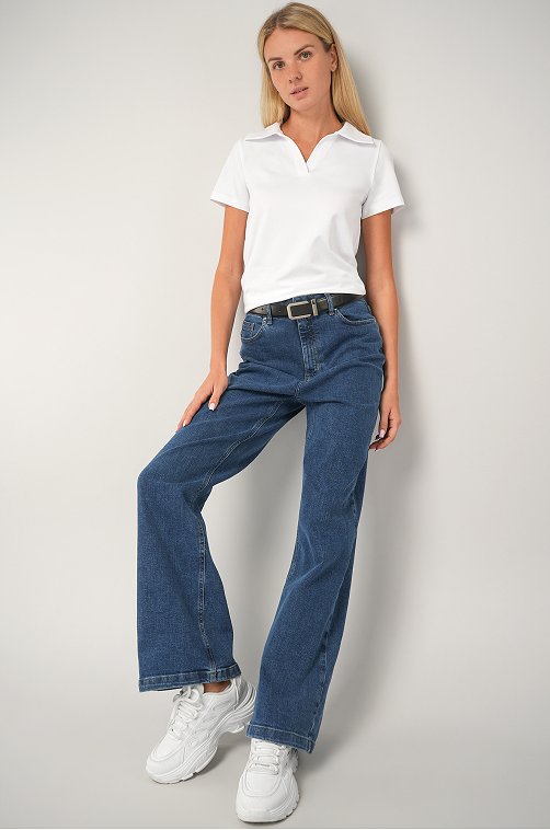 Женская футболка - поло Happyfox