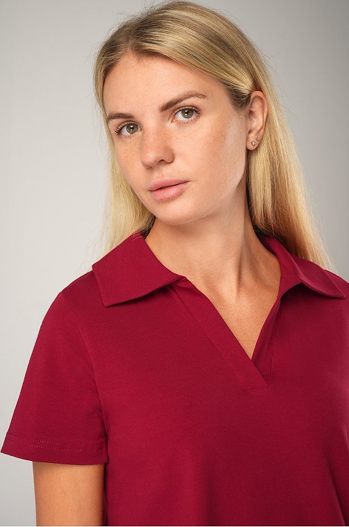 Женская футболка - поло Happyfox