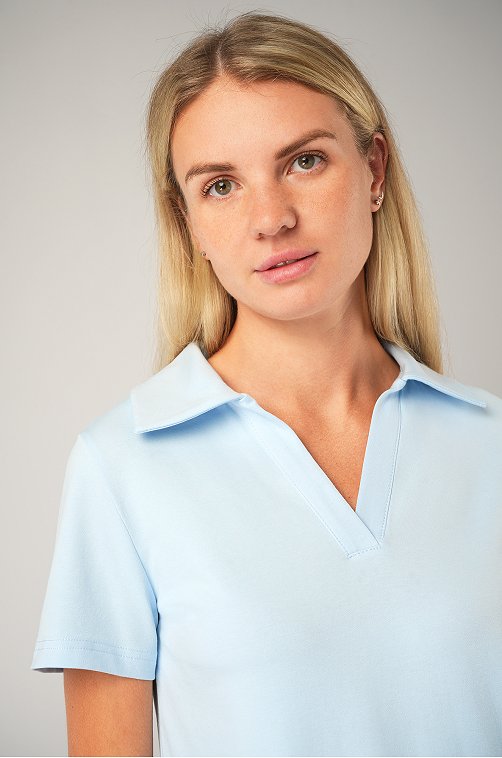 Женская футболка - поло Happyfox