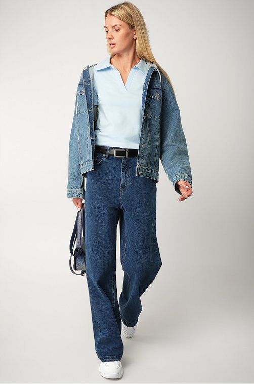 Женская футболка - поло Happyfox